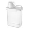 Laundry Detergent Dispenser, Scent Booster Container & Detergent Bottle with Measuring Cup, Stylish for Laundry Room, Storage for Rice, Cereals, Beans, Kitchen Pantry, Home view 1