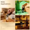 18 Pcs Beer Bottle Openers, Stainless Steel With Black Coating, Flat Portable Opener Set, Suitable For Home, Parties And Gifts view 3