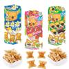Chocolate,Vanilla,Strawberry Flavored Random Mixed Bite-Sized Biscuits 37g - Perfect For Lunch Boxes, On the go Snacks - le (3 x Mixed Packs) view 1