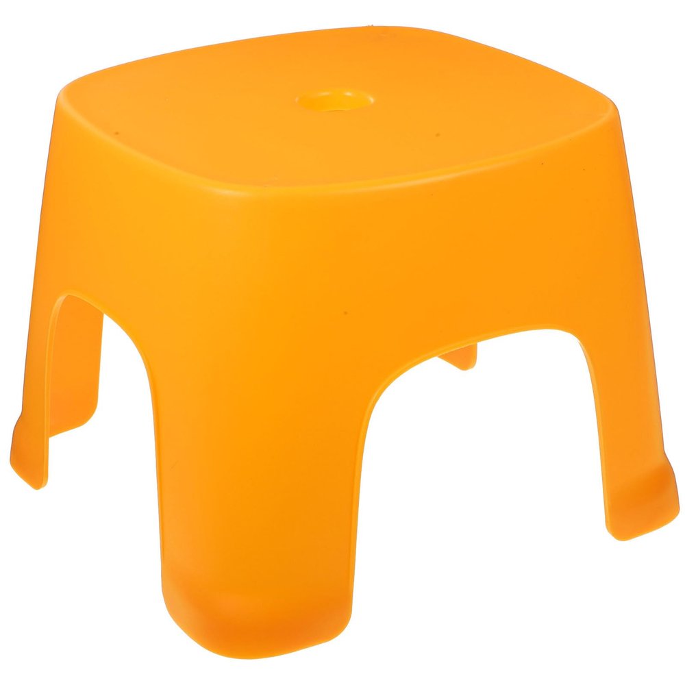 Homoyoyo Bathroom Step Stool Plastic Footrest, Compact and Easy to Clean Lightweight Stool for and Adults Suitable for Shower and Toilet Use