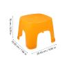 Homoyoyo Bathroom Step Stool Plastic Footrest, Compact and Easy to Clean Lightweight Stool for and Adults Suitable for Shower and Toilet Use view 2