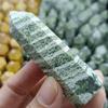 Green Zebra Stone Small Crystal Column ore Home Office Decoration Crafts Gift Ornaments Ornaments (Size : 5pcs) view 3