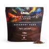 GNAW Dark Hot Chocolate Flakes 3.5kg Real Chocolate Flakes for Luxuriously Smooth, Caf-Style Hot Chocolate Ethically Sourced, 70% Single-Origin Colombian Cocoa, Palm Oil Free, Large Bulk Pack