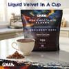 GNAW Dark Hot Chocolate Flakes 3.5kg Real Chocolate Flakes for Luxuriously Smooth, Caf-Style Hot Chocolate Ethically Sourced, 70% Single-Origin Colombian Cocoa, Palm Oil Free, Large Bulk Pack view 2