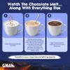 GNAW Dark Hot Chocolate Flakes 3.5kg Real Chocolate Flakes for Luxuriously Smooth, Caf-Style Hot Chocolate Ethically Sourced, 70% Single-Origin Colombian Cocoa, Palm Oil Free, Large Bulk Pack view 4
