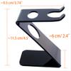 ALCXAZS Black Z-Shape Stand Barber Salon Brush Shaving Tools Holder Rack Stylish and Practical Shaped view 3