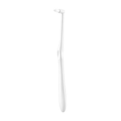1 PCS Interspace Toothbrush, Compact Soft Slim Interspace Teeth Brush, Single Tufted Toothbrush, Wisdom Interdental Brushes for Detail Cleaning & Orthodontic Braces (White)