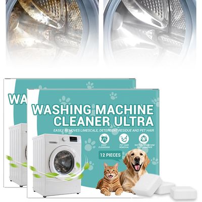 2026 New Washing Machine Descaler Tablets, Washing Machine Cleaner, Deep Clean Removes Limescale and Odours, Grime & Build-Up, for Top Load and Front Load Washer Cleaner (2)