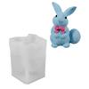 Easter Hare Eggs Silicone Molds Temperature Resistant for Resin Casting Soap Chocolate Easter Decoration view 1