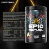 PEAK Epic Refuel - 1125g Flavour Cherry Lemon I 15 Servings I Post-Workout Recovery Formula with Clear Whey, Creapure creatine, Maltodextrin, Leucine, Glutamine and Electrolytes view 2