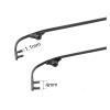 1pair(2pcs) Rimless Metal Glasses temple Eyewear repair temple replacement T025#(T025 Rose gold) view 4