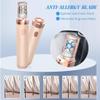 2026 New Upgrades Women Face Epilator - Painless Hair Remover for Face, Eyebrows, Lip, Chin, Arms, Underarms, Rechargeable Portable Electric Hair Removal Epilators for Home Travel (White) view 3