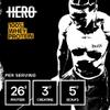 Bulk Hero Whey Protein Powder | Strawberry | 13 Servings | 26g Protein + 3g Creatine | 5g BCAAs | Low Sugar | Fast Absorption | Isolate, Hydrolysed & Concentrate Blend view 3