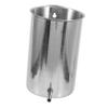 1000ml Stainless Steel Hanging Bucket with Lid for Home Use view 1