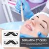 Beavorty 20pcs Nose Hair Waxing Stickers Set with Beard Protective and Styling Stickers, Depilation Accessories for Precise Hair Removal and Facial Beard Protection view 4