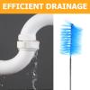 Beavorty 3Pcs Flexible Long Drain Brush Stainless Steel Double Ended Pipe Cleaner for Home Plumbing and Farm Water Line Pipe Cleaning view 3