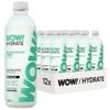 WOW! Hydrate - Blackcurrent & Mint - Electrolyte Drink - 12 x 500ml Ready-to-Drink Bottles - For Everyday Hydration - High Electrolyte, Low Calorie - Sugar Free, Fat Free, Halal Sports Drinks view 1