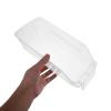 Tofficu Stackable Medication Organizer Boxes 2Pcs White Plastic Open Front Storage Bins for Home Pharmacy and Clinical Use view 4