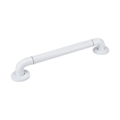16" Stainless Steel Grab Bar with Luminous Circle - Non-Slip Safety Rail for Toilet, Shower, Bathtub - ADA Compliant Handicap Support Balance Bar for Bathroom and Staircase Walls