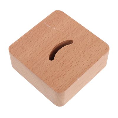 Tofficu Wooden Shoe Horn Stand Base for Entryway and Home Dcor, Wear-Resistant Wood Material with Easy Maintenance and Natural Grain, Shoe Horn Holder for Organised Storage