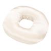 CHICIRIS Ear Piercing Pillow, Silky Satin Donut Pillow with Ear Hole, Comfort for Side Sleepers and Headphone Users view 2