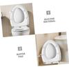 Operitacx 5pcs Silicone Toilet Lid Pads Self-Adhesive Cushioning Bumpers for Toilet Seat Protection and Noise Dampening, Sturdy Bathroom Accessory for Home Use view 3