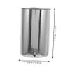 Stainless Steel Hanging Bucket 1000ml for Use view 2