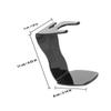 Beavorty 2pcs Shaving Rack Safety Razor Stand Razor Brush Organizer for Men's Grooming for Bathroom Vanity Shelf view 2