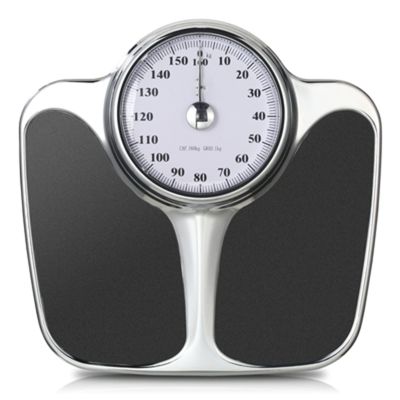 Bathroom Scale - High Precision Weight Measurement with Anti-Skid Design and Sturdy Metal Platform for Home Use