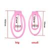 6Pcs Fitness Cage Clip Sissy Men Training Set, 3 Colors 2 Sizes with 1 Belt, Breathable Adjustable Invisible Set for Exercise Protection -A94UK (with Black BeltB) view 2