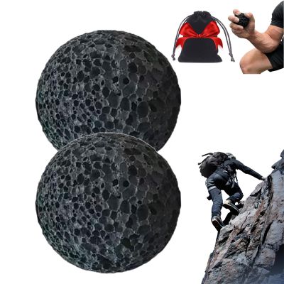 Callus Ball for Hand, Moon Grip Ball Callus Rock, Hand Exercise Balls, Skin Conditioning Callu Building Grip Training Fidget, Grip Trainer for Climbing (2PC)