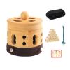SQOYEI Adjustable Temperature Moxa Box Burn-Proof, Multifunctional Moxibustion Kit for Neck Ankles Back, Moxibustion Box for Women Men(M,Set B) view 1