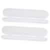DECORNIJIA Digital Thermometer Storage Case Plastic Compact Protective Holder with Secure Closure Lightweight Design for Travel and Home Use view 1