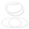 Luxshiny Leak-Proof Lunch Box Seal Silicone Rings 4Pcs High Temperature Resistant Tear-Resistant Gasket Replacement Airtight Bento Box Seal for Food Containers and Meal Storage view 1