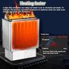 Electric Sauna Heater, Stainless Steel, 3-9 Kw with External Controller for Wet & Dry Sauna, Home SPA Room, Supports Body Detox view 2