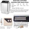 Electric Sauna Heater, Stainless Steel, 3-9 Kw with External Controller for Wet & Dry Sauna, Home SPA Room, Supports Body Detox view 3