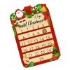 Calendar Wooden Plan 24 Compartments for Kids Holiday Excitement Family Activity Decoration Wooden Arrival Calendar view 1