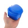 Healvian 5pcs Dental Storage Box Plastic Denture Container for Travel Portable Denture Case Strainer Basket for Cleaning and Soaking False Teeth view 4