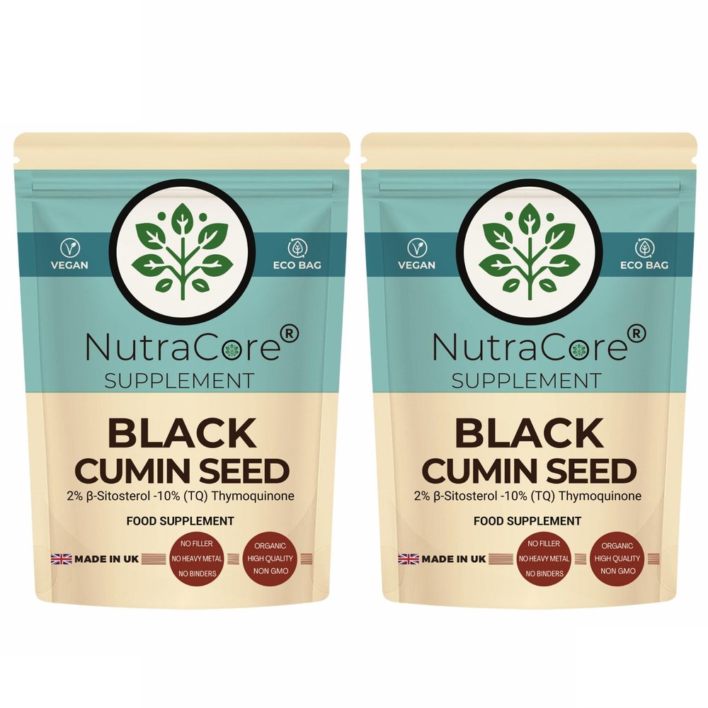 Black Cumin Seed 5500mg 180 Vegan Capsules Nigella Sativa UK Made Formula