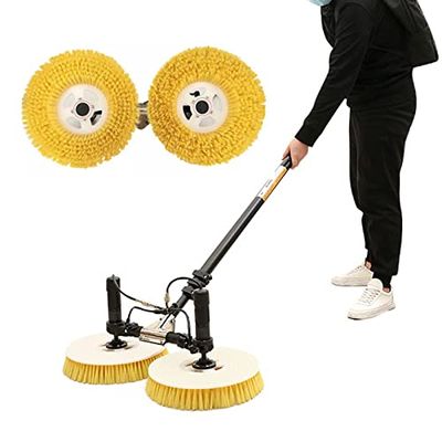 Solar Panel Cleaning Robot with Telescopic Dual Heads for Efficient Maintenance and Easy Cleaning