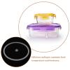 SECFOU Replacement Lid Gasket Replacement Gasket Rings 5.12x5.12x0.12in Silicone Leak Protection Compact Organization Modern Style for Lunch Boxes School Picnic view 3