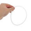 SECFOU Replacement Lid Gasket Replacement Gasket Rings 5.12x5.12x0.12in Silicone Leak Protection Compact Organization Modern Style for Lunch Boxes School Picnic view 4