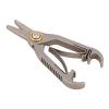 Julihai Nose Hair Scissors, Ti Alloy Round Tip Trimming Scissors for Nose Hair Eyebrows Beard, with Manual Operation and Compact Size view 4