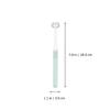 Amosfun Manual Oral Care Toothbrush 3-Sided Soft Bristles Curved Head with Secure Grip for Adults Suitable for Hospital and Travel view 2