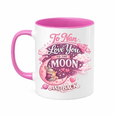 D Design Invent Print! Nan Gift Set Socks & Mug Birthday Christmas Mother's Day Present Idea (Mug Only)