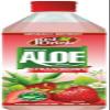 Premium Strawberry Flavored Aloe Vera Drink with Real Natural Aloe Pieces - 12 x 500ml PET Bottles in Bulk Carton - Sweet, Refreshing, Gluten-Free & Lactose-Free Beverage view 1