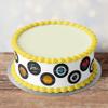 Edible Pre-Cut Record Vinyl Border Ribbon Cake Wrap x 3 Fondant Cake Topper Decoration - Ideal For Decorating Your Cakes And Easy To Use view 1