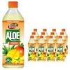 Premium Mango Flavored Aloe Vera Drink with Real Natural Aloe Pieces - 12 x 500ml PET Bottles in Bulk Carton - Sweet, Refreshing, Gluten-Free & Lactose-Free Tropical Beverage view 1