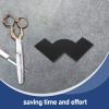 PLAFOPE Beard Shaper for Men Beard Shaping Templates 7.47x4.32x0.04in Plastic Hairline Shaping Card with Built-in Ruler Time Saving Solution for Professional Barbers Personal Grooming view 3