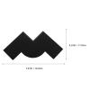 BETOOKY Plastic Hairline Shaper Beard Shaping Tool 7.47x4.32x0.04in Reusable Beard Templates Enhanced Hairline Professional Barbers Personal Grooming view 2